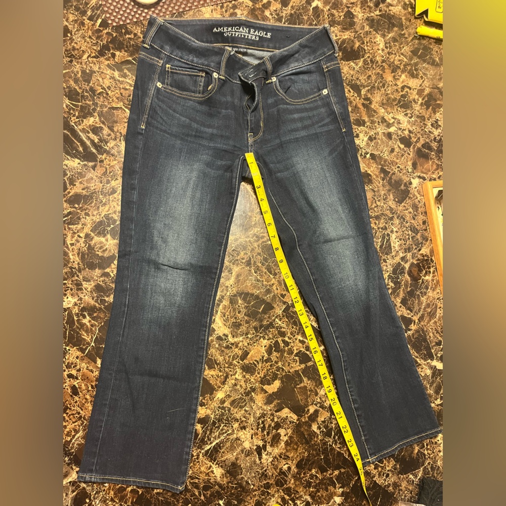 American Eagle Outfitters Blue Straight Leg Jeans